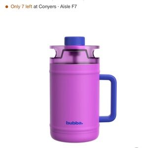 Bubba Purple Insulated water bottle